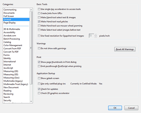 configure acrobat 1