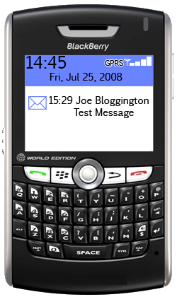 blackberry inbox mail